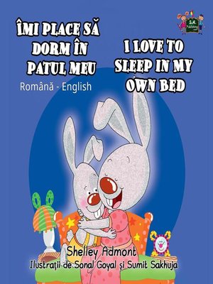 cover image of Îmi place să dorm în patul meu I Love to Sleep in My Own Bed (Bilingual Romanian Kids Book)